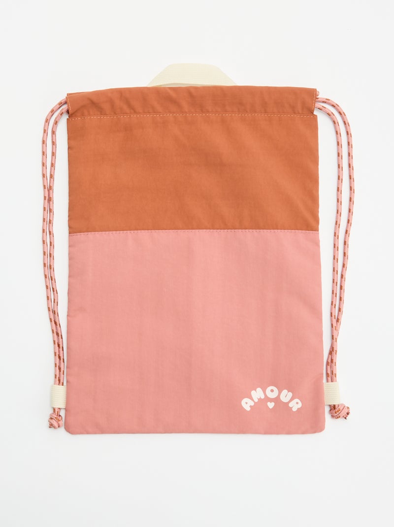 Sac de piscine Rose - Kiabi