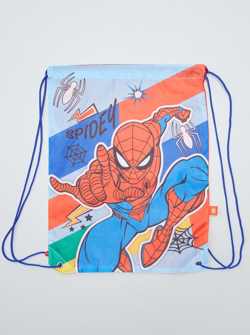 Sac de piscine 'Spider-Man' bleu - Kiabi