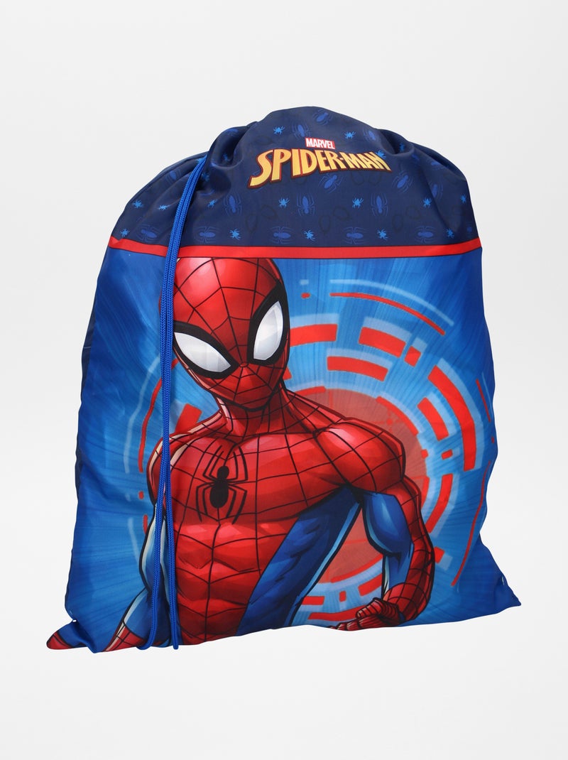 Sac de piscine 'Spider-man' bleu - Kiabi