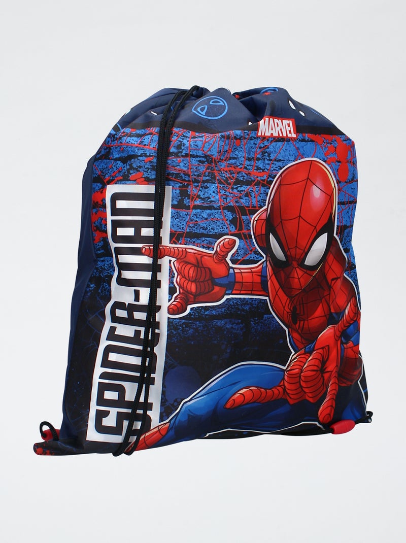 Sac de piscine 'Spiderman' Bleu - Kiabi