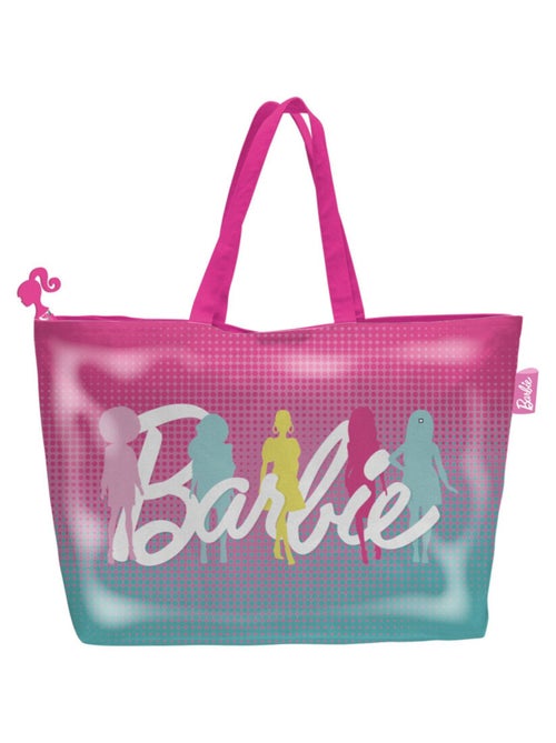 Sac De Plage - Barbie Rose - avec fermeture éclair - Kiabi