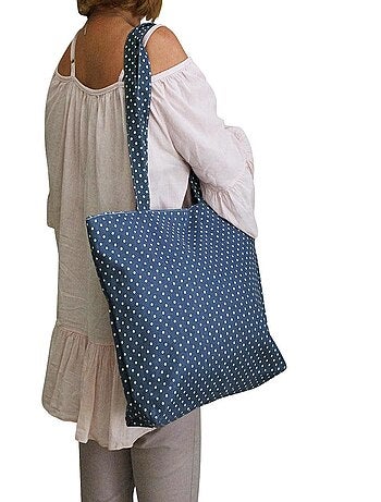 Sac de plage à pois