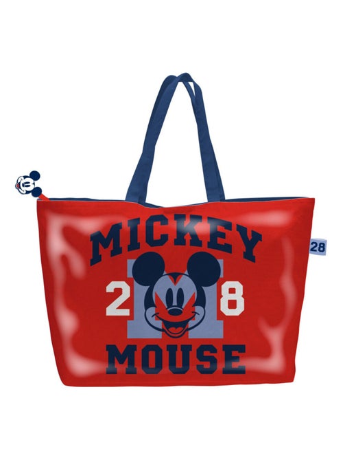 Sac De Plage Disney Mickey 28 avec fermeture éclair - Kiabi