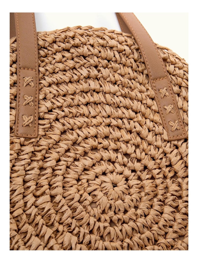 Sac de plage DL-ALBANE Beige - Kiabi