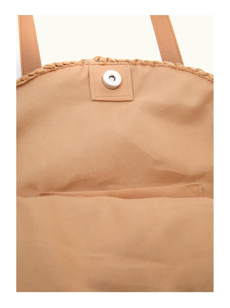 Sac de plage DL-ALBANE Beige - Kiabi