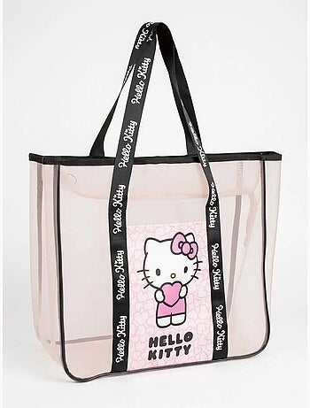 Sac de plage enfant en polyester Hello Kitty Sanrio
