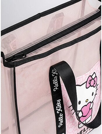 Sac de plage enfant en polyester Hello Kitty Sanrio