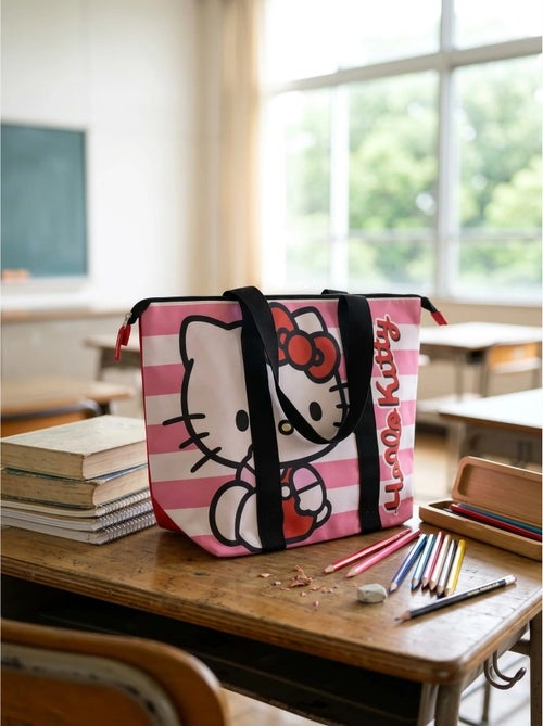 Sac de plage grand format en polyester Hello Kitty Sanrio - Kiabi