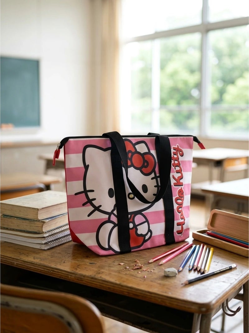 Sac de plage grand format en polyester Hello Kitty Sanrio Multicolore - Kiabi