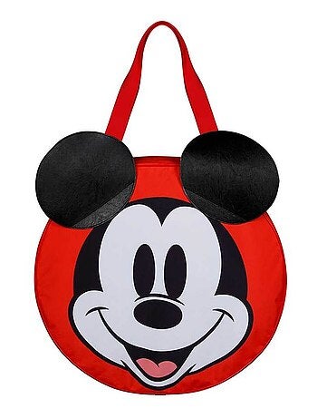 Sac de Plage Jumbo - Disney Mickey Mouse Face - Multicolore - Taille Unique