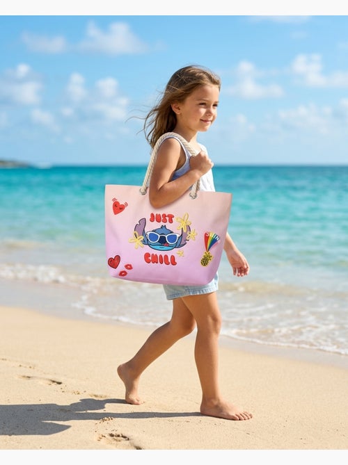 Sac de plage Lilo et Stich   | Licence Officielle - Kiabi