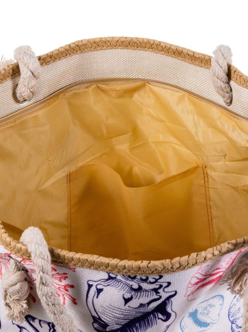 Sac de plage Mara Rouge - Kiabi