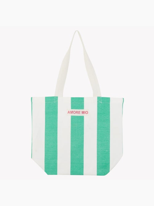 Sac de plage Pompom - RougeGorge Lingerie - Kiabi