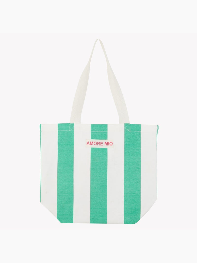 Sac de plage Pompom - RougeGorge Lingerie Blanc Multicolore - Kiabi