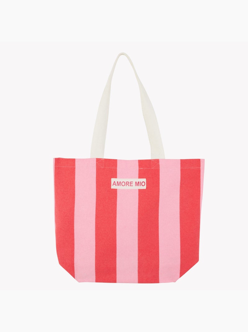 Sac de plage Pompom - RougeGorge Lingerie Rose - Kiabi