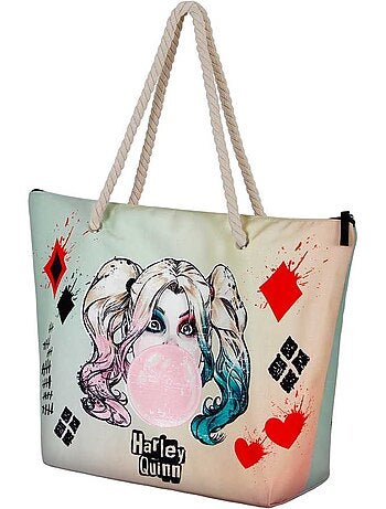 Sac de Plage Soleil - DC Comics Harley Quinn Mad Love - Beige - Taille Unique