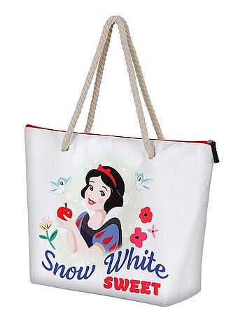 Sac de Plage Soleil - Disney Blanche-Neige Sweet - Blanc - Taille Unique