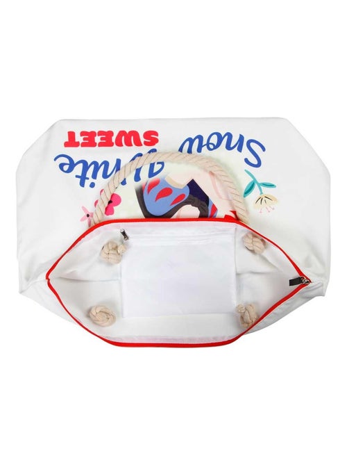 Sac de Plage Soleil - Disney Blanche-Neige Sweet - Blanc - Taille Unique - Kiabi