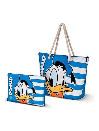 Sac de Plage Soleil - Disney Donald Duck Sailor - Bleu - Taille Unique