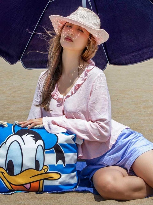Sac de Plage Soleil - Disney Donald Duck Sailor - Bleu - Taille Unique - Kiabi