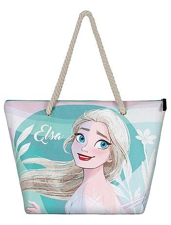 Sac de Plage Soleil - Disney La Reine des Neiges 2 (Frozen) Summer - Bleu - Taille Unique
