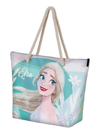 Sac de Plage Soleil - Disney La Reine des Neiges 2 (Frozen) Summer - Bleu - Taille Unique