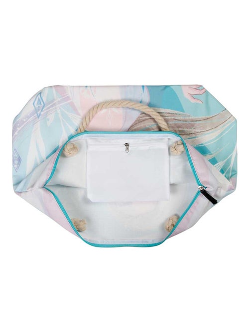 Sac de Plage Soleil - Disney La Reine des Neiges 2 (Frozen) Summer - Bleu - Taille Unique - Kiabi