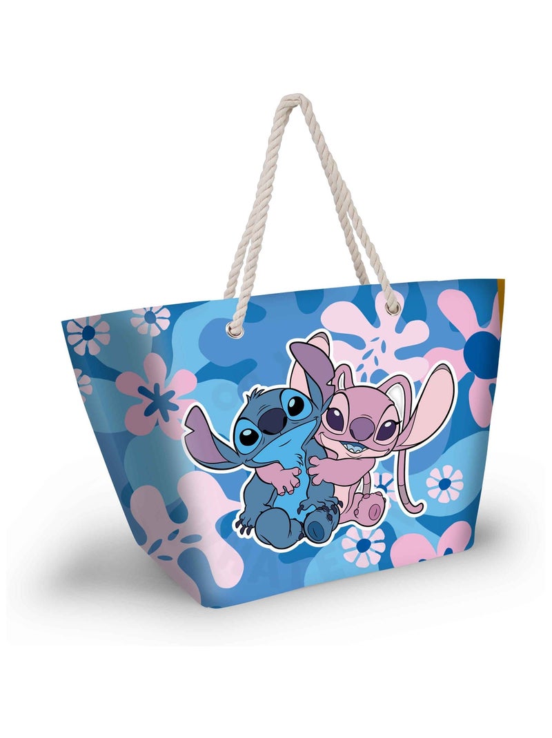 Sac de Plage Soleil - Disney Lilo et Stitch Hug - Rose - Taille Unique Rose - Kiabi
