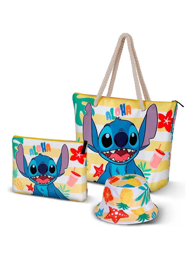 Sac de Plage Soleil - Disney Lilo et Stitch Sun - Multicolore - Taille Unique Multicolore - Kiabi