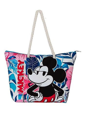 Sac de Plage Soleil - Disney Mickey Mouse Blossom - Multicolore - Taille Unique
