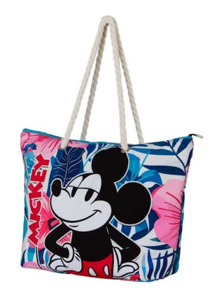 Sac de Plage Soleil - Disney Mickey Mouse Blossom - Multicolore - Taille Unique