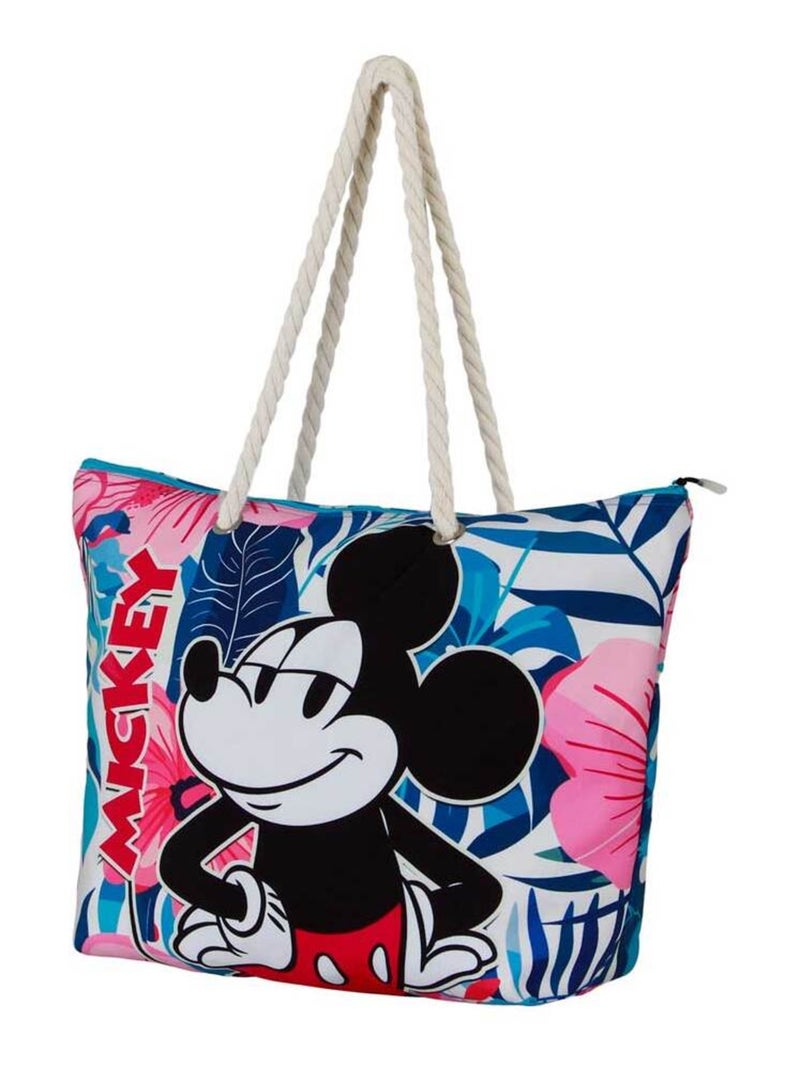 Sac de Plage Soleil - Disney Mickey Mouse Blossom - Multicolore - Taille Unique Multicolore - Kiabi