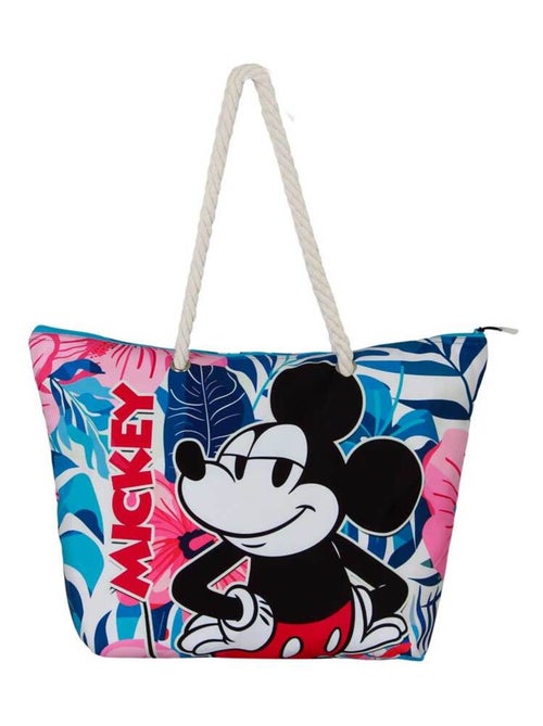 Sac de Plage Soleil - Disney Mickey Mouse Blossom - Multicolore - Taille Unique - Kiabi
