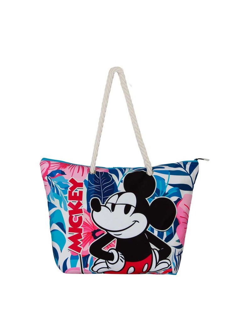 Sac de Plage Soleil - Disney Mickey Mouse Blossom - Multicolore - Taille Unique Multicolore - Kiabi