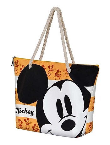 Sac de Plage Soleil - Disney Mickey Mouse Orange - Orange - Taille Unique