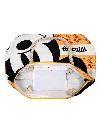 Sac de Plage Soleil - Disney Mickey Mouse Orange - Orange - Taille Unique