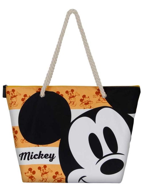 Sac de Plage Soleil - Disney Mickey Mouse Orange - Orange - Taille Unique - Kiabi