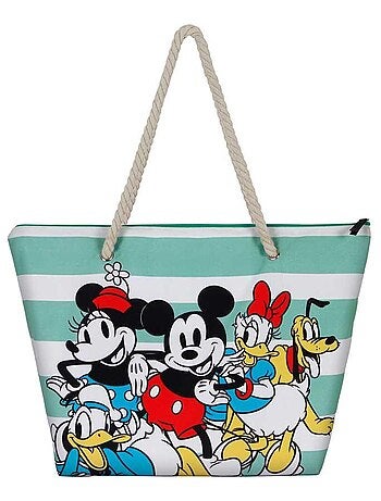 Sac de Plage Soleil - Disney Mickey Mouse Together - Bleu - Taille Unique