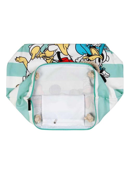 Sac de Plage Soleil - Disney Mickey Mouse Together - Bleu - Taille Unique - Kiabi