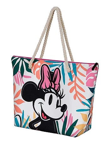 Sac de Plage Soleil - Disney Minnie Mouse Island - Multicolore - Taille Unique
