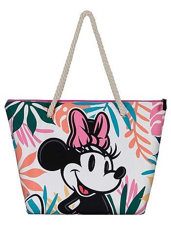 Sac de Plage Soleil - Disney Minnie Mouse Island - Multicolore - Taille Unique