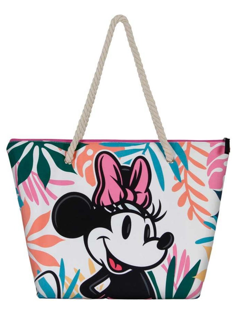 Sac de Plage Soleil - Disney Minnie Mouse Island - Multicolore - Taille Unique Multicolore - Kiabi