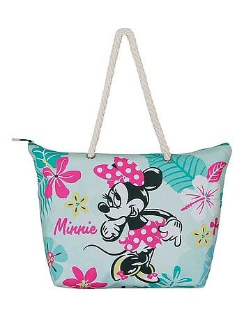 Sac de Plage Soleil - Disney Minnie Mouse Tropic - Vert - Taille Unique