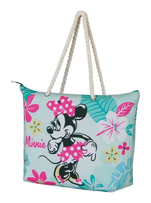 Sac de Plage Soleil - Disney Minnie Mouse Tropic - Vert - Taille Unique - Kiabi