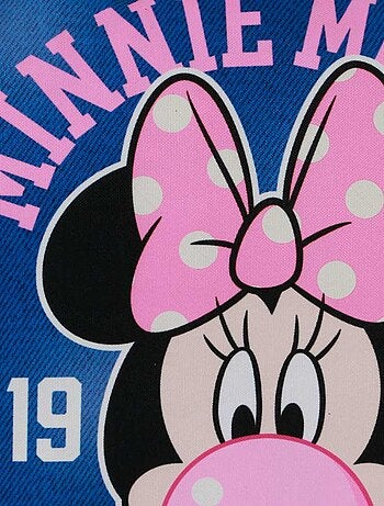 Sac de Plage Soleil - Disney Minnie Mouse Varsity - Bleu - Taille Unique