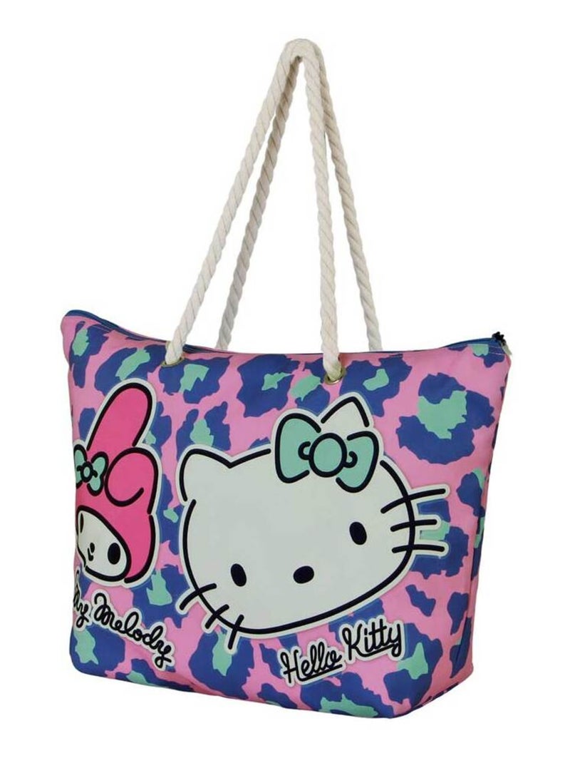 Sac de Plage Soleil - Hello Kitty Safari Rose - Kiabi