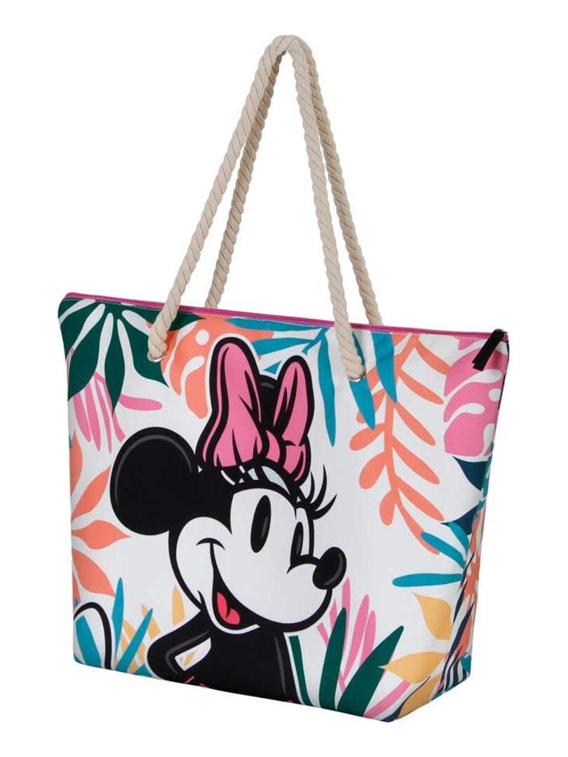 Sac de Plage Soleil - Minnie Mouse Island Multicolore - Kiabi