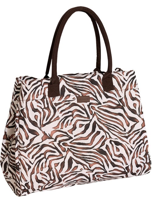 Sac de plage zébré Complementos - Kiabi