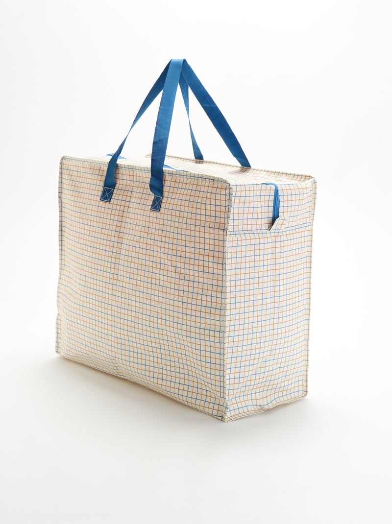 Sac de rangement imprimé Blanc - Kiabi