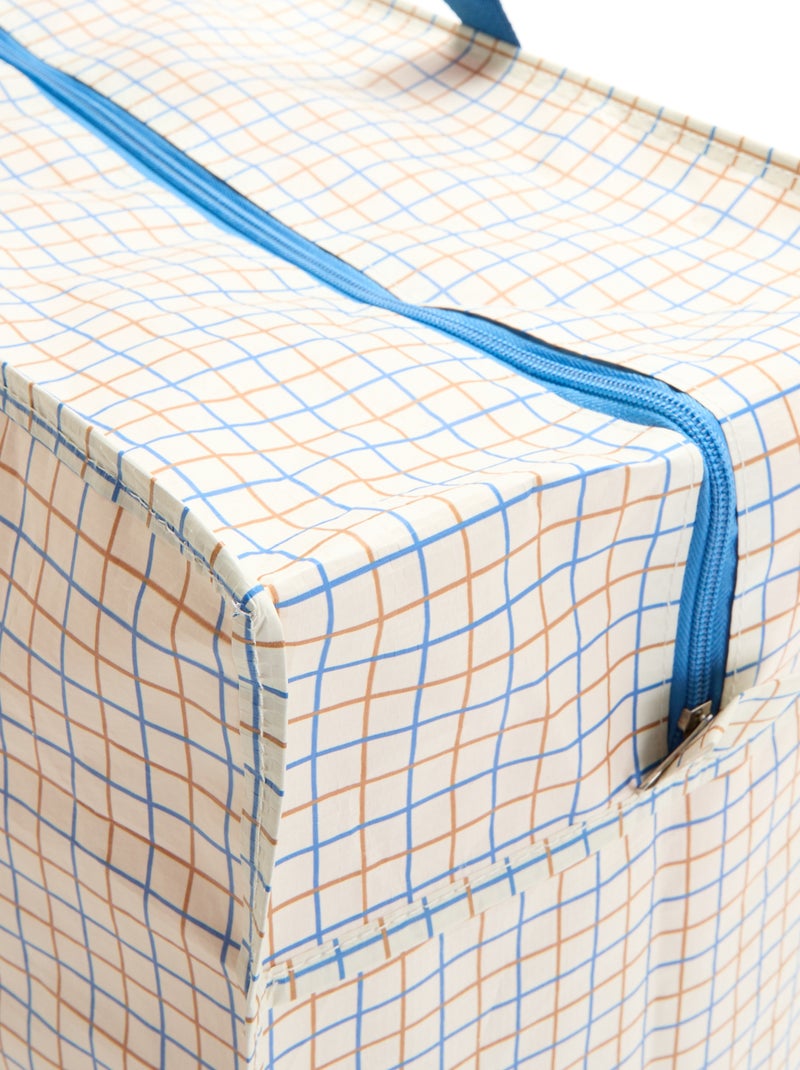 Sac de rangement imprimé Blanc - Kiabi